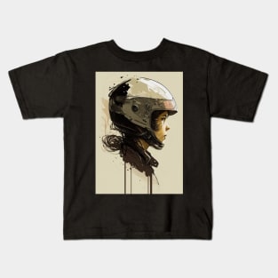 Astronaut Girl Kids T-Shirt